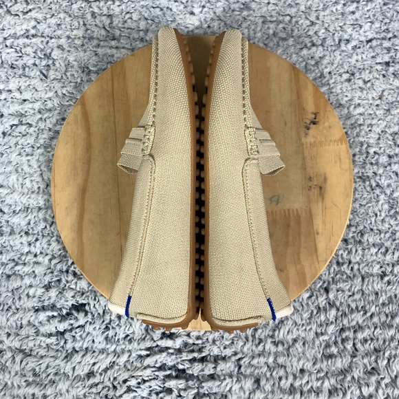 Rothys The Driver Loafer Women's 8.5 Sesame Tan Slip On Washable Shoes Comfort - Picture 12 of 14